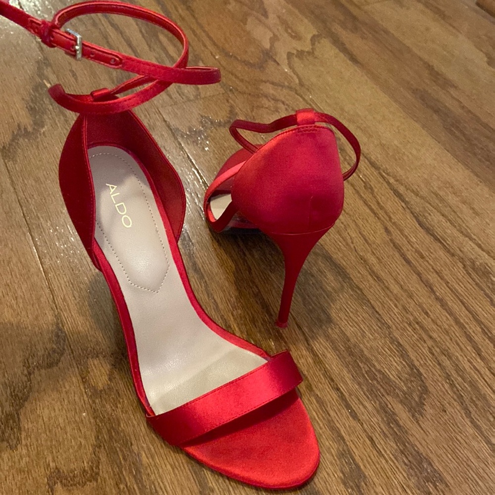 Aldo Red Stilettos - Size 9